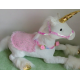 Einhorn Plüschtier Plüsch Pferd Plüschpferd Unicorn Geschenk Kinder Mädchen XXL 110cm