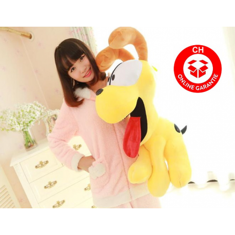 Garfield Hund Odie Plüsch Plüschtier Plüschhund Geschenk XL Gross 65cm Süss Herzig Kino TV Film