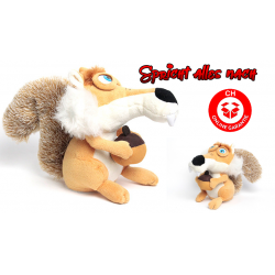 Sprechender Ice Age Scrat Plüsch Eichhörnchen Spielzeug Geschenk Kinder