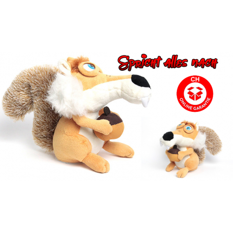 Sprechender Ice Age Scrat Plüsch Eichhörnchen Spielzeug Geschenk Kinder