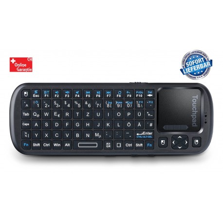 Universal Mini 2.4GHz Wireless Tastatur CH Tastaturlayout QWERTZ Keyboard