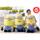 Minion Minions XXL Kevin Stuart Bob Plüsch Plüschtier 80-85cm Kino Film Kinofilm 3er Set Minions Plüsch