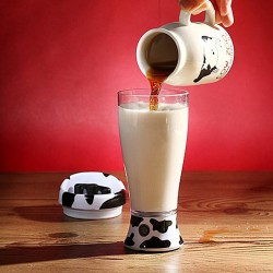 Milch Schoko Ovi Ovo Moo Mixer Kakao Milchmischer Verrührer Mobil Unterwegs Arbeit Mixer Shake Shakes Gerät
