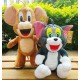 Tom und Jerry Plüschtier Plüsch Geschenk XL 70cm Kater Maus Plüschkatze Plüschmaus Kult
