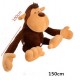Grosser Affe Kuschel Monkey Kuscheltier XXL 150cm Geschenk