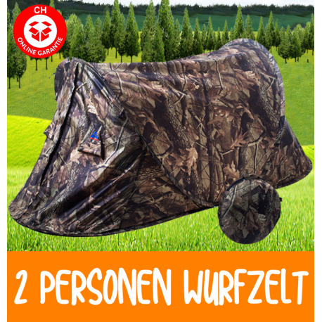 Getarntes Wurf Zelt Wurfzelt Pop Up Zelt Camping Festival Jagd Schnell Rapid Popup Zält kleines Packmass