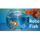 Robo Fisch Clownfisch Spielzeug Nemo in Orange schwimmt automatisch im Wasser