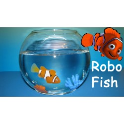 Robo Fisch Fish Clownfisch Nemo Roboter Aquarium schwimmender Roboterfisch Spielzeug Geschenk Kinder