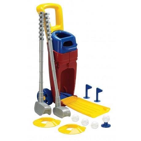 Kinder Golf Spielzeug Set Schläger Ball Golflöcher Draussen Outdoor Kind Mini Minigolf