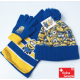 Minion Minions Ich einfach unverbesserlich Cap Mütze Schal und Handschuhen Set Kind Kinder Boy Mädchen Fan Winter