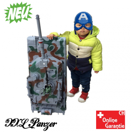 RC Ferngesteuerter Funkgesteuerter Panzer XXL R/C Modellbau Tank 1:10 83cm BB Airsoft Softair Spielzeug Kinder