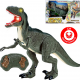 Ferngesteuerter Velociraptor Dino – Raptor-Spielzeug mit leuchtenden Augen und Brüll-Sound beim Spaziergang durchs Kinderzimmer