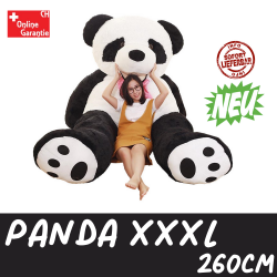 Panda XXL XXXL Riesen Plüsch Pandabär Plüschtier Teddy Bär 260cm Geschenk Kind Freundin