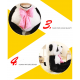 Pandabär Stofftier mit Schleife