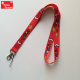 Rotes Pokémon Schlüsselband mit Pikachu GO Logo und Handy Schlaufe