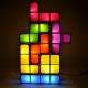 Tetris Lampe Tetrislampe Klassiker Tischlampe Tischleuchte Gadget Geschenk Hit Videospiel