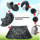 Militär Zelt Tarnung Pop-up Zelt Wurfzelt Camouflage Campingzelt 2 Personen Tarnzelt kleines Packmass