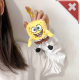 SpongeBob Schwammkopf Fan Schlüssel Anhänger Schlüsselanhänger aus Plüsch Kind Frau TV Serie Kino