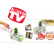 Slice O Matic Gemüse Obst Salat Früchte Vegi Hacker TV Julienne Hackmesser TV Werbung