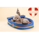 Kuschel Piratenschiff Hund Hunde Katze Schlafplatz Bett Hundebett Katzenbett Hundebett Tierbett