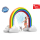 Regenbogen Sprinkler Wasser Aufblasbarer Bogen Sprinkler Sommer Spielzeug Kinder