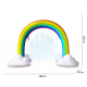 Regenbogen Sprinkler Wasser Aufblasbarer Bogen Sprinkler Sommer Spielzeug Kinder
