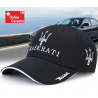 Maserati Cap Fan Mütze Baseballcap Kappe Schwarz Baumwolle Accessoire