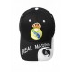 Real Madrid Cap Fan Kappe Mütze Schwarz Weiss Fussball Spanien