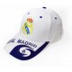 Real Madrid Cap Fan Kappe Mütze Schwarz Weiss Fussball Spanien