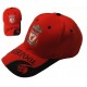 FC Liverpool Cap Fan Football Club Mütze Kappe Baseball Rot Fussball England