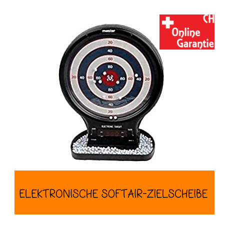 Elektronische Softair Zielscheibe Airsoft Sticking Target BB Zubehör