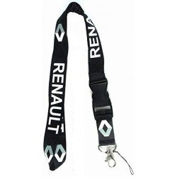 Renault Logo Schlüsselband Lanyard mit Schlüsselring Clip und Karabiner