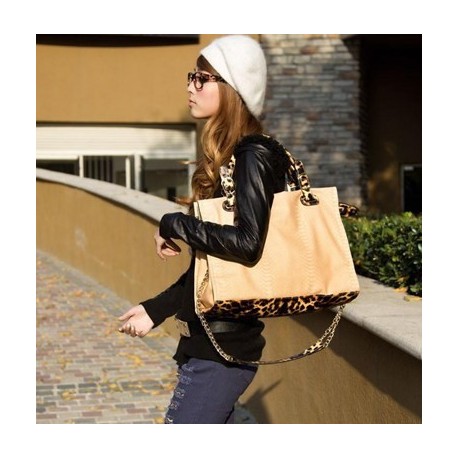 Leoparden Tasche Handtasche Frau Dame Sexy Modern Leopard Design Designer