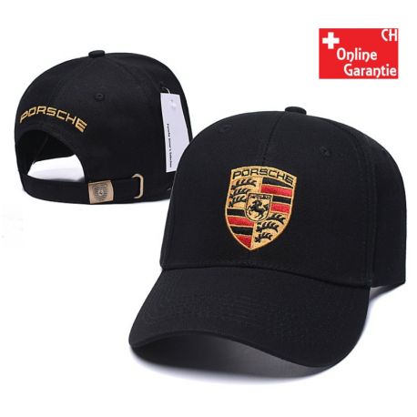 Porsche Cap aus Baumwolle in Schwarz kaufen Schweiz