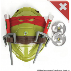 Teenage Mutant Ninja Turtles Raphael TMNT Rot Spielzeug Waffen Set Kostüm Panzer Kinder