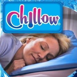 Nackenstützkissen Chillow Kühl Kalt Kissen hält angenehm Kühl Cool Kühlauflage TV Werbung