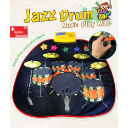 Musikdecke Spielzeug Matte Baby Kind Kinder Musik Instrument Jazz Drum Trommel