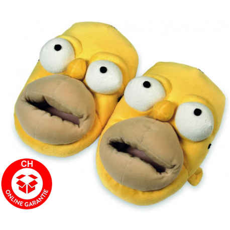 The Simpsons Hausschuhe Die Simpsons  Homer Schuhe für Erwachsene