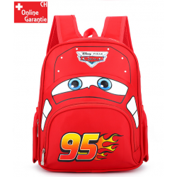 Disney Cars Lightning McQueen Kinder Rucksack Tasche Auto Junge Kindergarten Primarschule