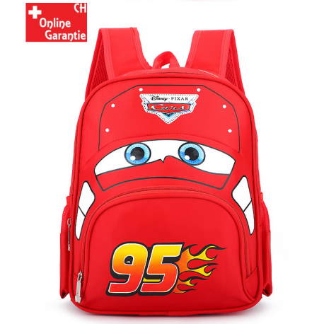 Disney Cars Lightning McQueen Kinder Rucksack Tasche Auto Junge Kindergarten Primarschule