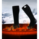 Beheizbare Socken Unisex Socke Fusswärmer Akku Ski Kniestrümpfe Winter Sport Accessoire