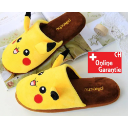 Pokémon Pikachu Plüsch Hausschuhe Finken Pantoffeln Kind Kinder Erwachsene Geschenk