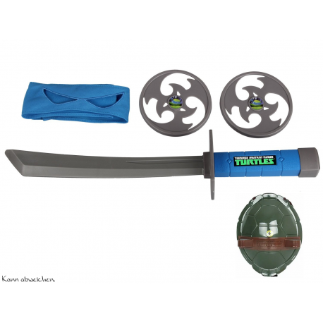 Teenage Mutant Ninja Turtles Ausrüstung Leonardo Spielzeug TMNT Kostüm Panzer