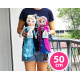 Set de peluches Disney La Reine des Neiges Frozen avec Anna Elsa et Olaf 50 cm
