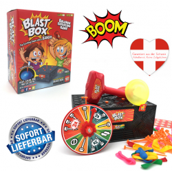 Blast Box Action Spiel Ballon Spreng Kasten Familien Party Spass Kinder Spielzeug Zuhause