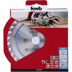 KWB Einhell AEG Bosch M78 Spanplatten Holz Sägeblatt Handkreissägen 216 x 30 mm