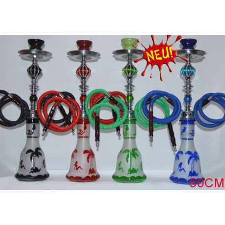 Shisha Wasserpfeife Fata Morgana  Top Qualität 50cm 2 Schläuche