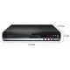 Full-HD DVD-Player HDMI-Anschluss 1080P DVD Player Upscaling Videoskalierer