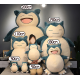 Pokémon Relaxo Plüschfigur Plüsch Kissen Snorlax Sitzsack XXL Stofftier 150cm Geschenk