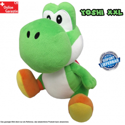Yoshi Jumbo Plüsch 100cm XXL Plüschtier Plüschfigur Super Mario Video Spiel Dinosaurier Dino